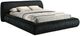 Furniture of America® Palmdale Black King Panel Bed-0