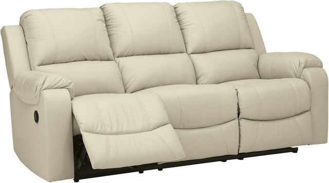 Signature Design by Ashley® Rackingburg Cream Reclining Sofa-0