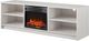 Ameriwood Home Noble Ivory Oak 65" Electric Fireplace Media Console-2