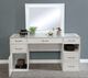 Furniture of America® Vickie 3-Piece Light Gray/Luminous White Vanity Set-2