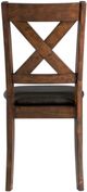 Elements International Alex Espresso Dining Side Chair-3