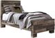 Benchcraft® Derekson 5-Piece Multi Gray Twin Panel Bed Set-1