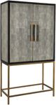 Moe's Home Collection Mako Grey Bar Cabinet-0