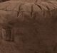 CordaRoy's® Nest Espresso Chenille Queen Adult Bean Bag Chair-1
