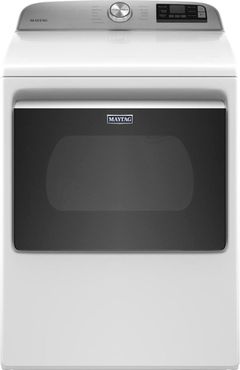 Maytag® 7.4 Cu. Ft. White Front Load Electric Dryer