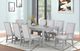 New Classic® Home Furnishings Fiona Mist Gray Dining Arm Chair-1