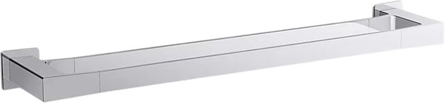 KOHLER® Honesty® Polished Chrome 24" Double Towel Bar-0