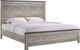 Elements International Millers Cove Gray King Panel Bed-0