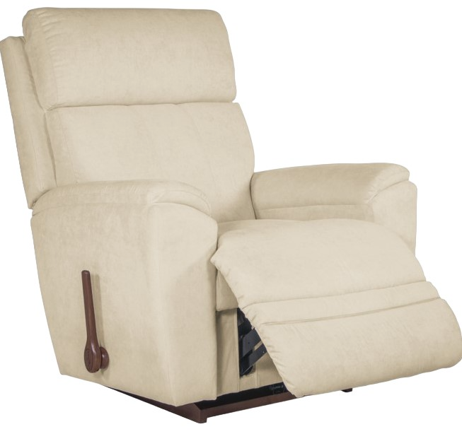 La Z Boy Talladega Ivory Manual Rocking Recliner Johnson s Furniture Appliances