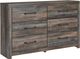 Signature Design by Ashley® Drystan 4-Piece Multi Queen Bookcase Bed Set-2