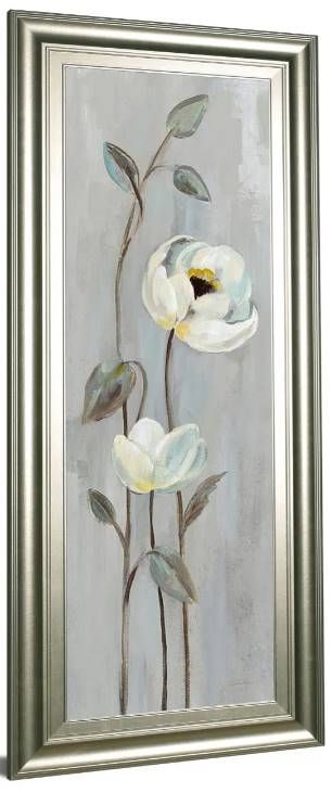 Classy Art Neutral Branches I on Gray by Silvia Vassileva Wall Art-1