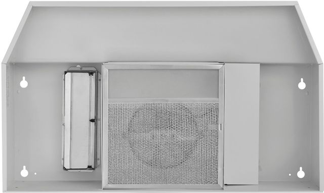Broan® Buez0 30" White Ducted Under Cabinet Range Hood-3