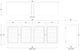 Bramble Customizable Oxford Shutter Sideboard-1