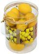 A & B Home 10-Piece Yellow Artificial Styrofoam Lemon Set-1