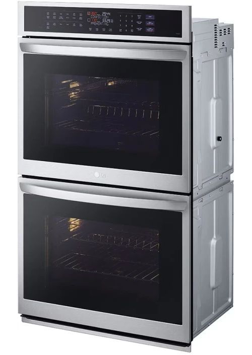LG 30” PrintProof® Stainless Steel Built In Double Electric Wall Oven-3