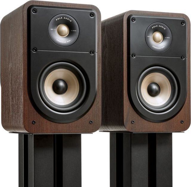 Polk Audio® Signature Elite Walnut Bookshelf Speaker-0