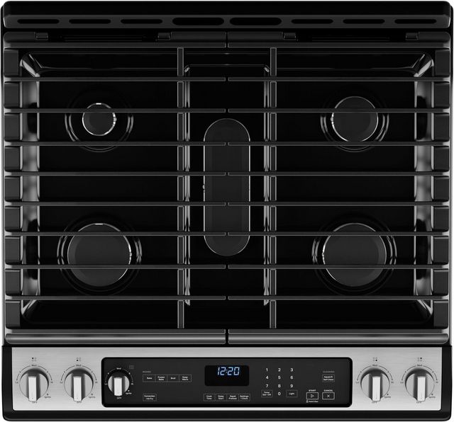 Whirlpool® 30" Stainless Steel 7-in-1 Air Fry Oven Slide In Gas Range-6