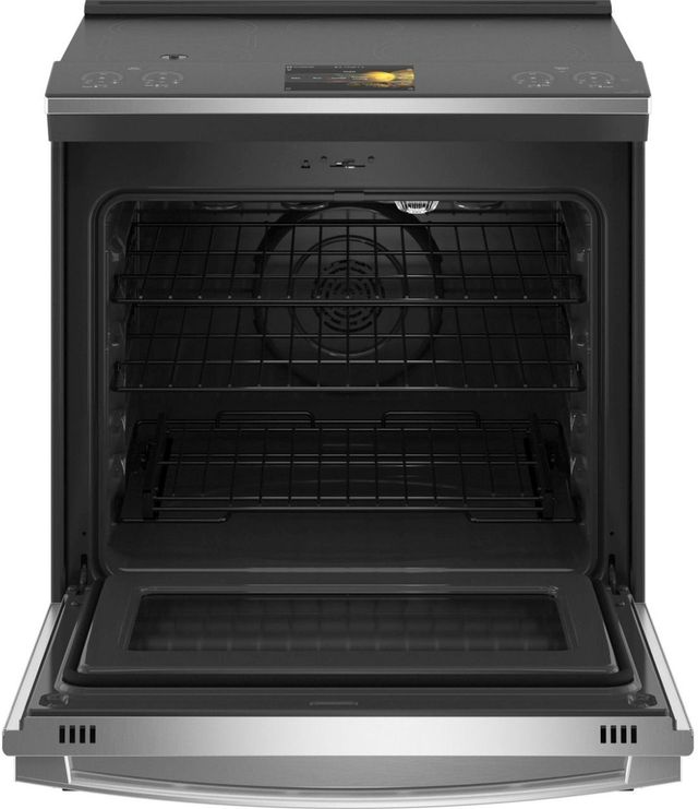 GE Profile™ 30" Fingerprint Resistant Stainless Steel Slide In Induction Range-1