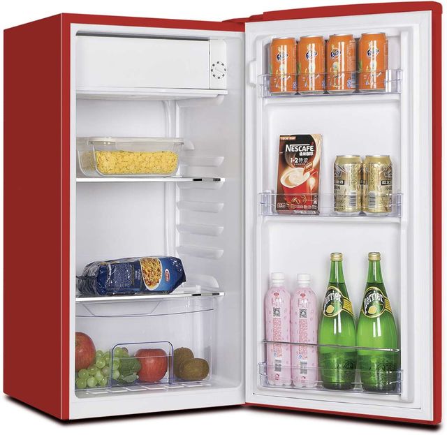 Avanti® Retro Series 18" 3.1 Cu. Ft. Red Compact Refrigerator-2
