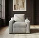 Liberty Furniture Archer Hampstead Dove Power Recliner with Power Footrest and Zero Wall-2