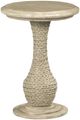 Hammary® Vista Biscane Oyster Round End Table-0