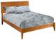 Archbold Furniture 2 West Honey Queen Panel Bed-0