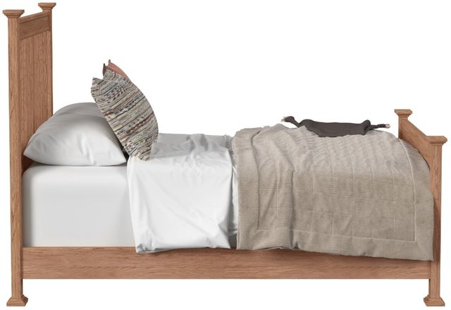 Intercon Oak Park Taupe Queen Slat Bed-3