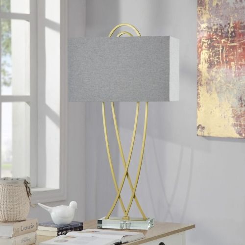 Harp & Finial® Vida Brass/Crystal Table Lamp-4