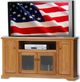 American Heartland Manufacturing Oak Deluxe TV Stand-1