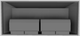 Vent-A-Hood® 54" Gunsmoke Euro-Style Wall Mounted Range Hood-3