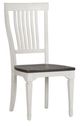 Liberty Furniture Allyson Park 5-Piece Charcoal/Wirebrushed White Pedestal Table Set-3