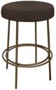 International Furniture Direct Frida Brown/Gold Counter Stool-0
