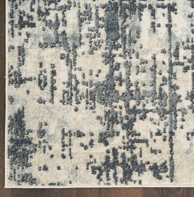 Nourison Home™ Quarry Ivory Gray 5'x7' Style 2 Area Rug-2