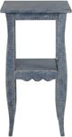 Sunny Designs™ Marina Ocean Blue End Table Lower Shelf-2