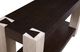 Bassett Mirror Harmony Natural Console Table Wirebrushed Base-3