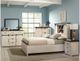 Jofran Inc. Madison County Vintage White Door Chest-3