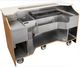 Perlick®  Signature Tobin Ellis Toffee Crocodile 70" Limited Edition Mobile Bar-1