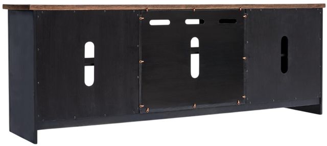 Signature Design by Ashley® Wildenauer Black/Brown TV Stand-3