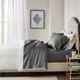 Olliix by Madison Park Grey Queen 600 Thread Count 100% Pima Cotton Sheet Set-3
