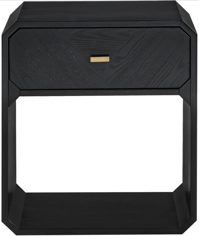 Meridian Furniture Parker Black Nightstand-1