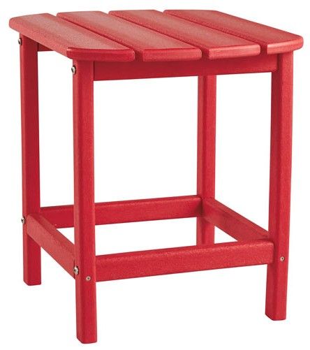 Signature Design by Ashley® Sundown Treasure 3-Piece Red Outdoor Seating Set-3