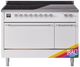 Ilve® Nostalgie II Series 48" Custom RAL Color Pro Style Induction Range with Chrome Trim-0