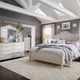 Liberty Furniture Farmhouse Reimagined 4-Piece Antique White/Chestnut Queen Bedroom Set-1