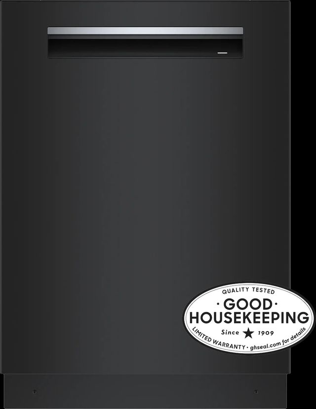 Bosch® 800 Series 24" Black Top Control Built-In Dishwasher-1