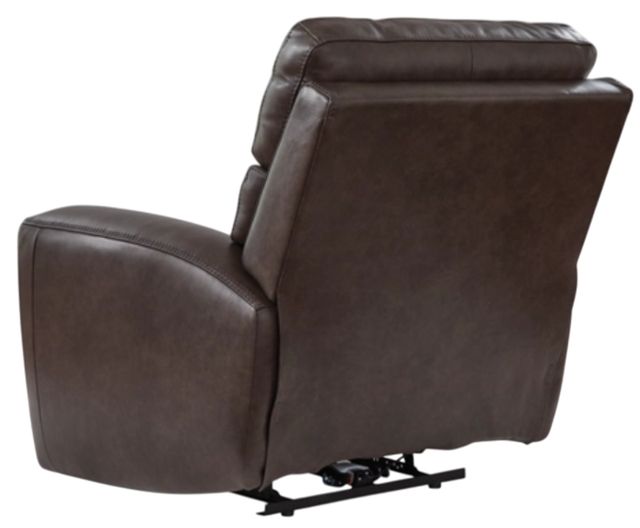 Signature Design by Ashley® Beadel Smoke Power Recliner with Headrest-3