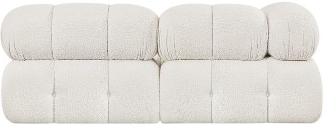 Meridian Furniture Ames 2-Piece Cream Sofa-3
