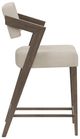 HH2 Home Snyder Aged Gray/Light Beige Counter Stool-2