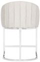 Vanguard® Furniture Vanguard Index Porcelain/Polished Nickel Counter Stool-2