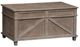 Liberty Furniture Parkland Falls Weathered Taupe Storage Trunk-1