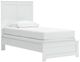 Signature Design by Ashley® Bostwick Shoals White Youth Twin Panel Bed-1